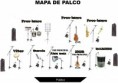 mapa de palco